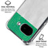 Nigeria Flag Distressed Google Pixel 9a Clear Case